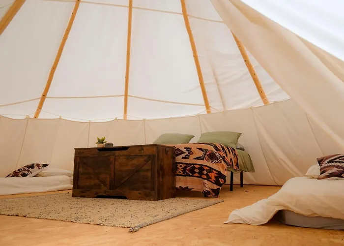 Les Cabanes-tipi Jerolamo En Pleine Nature Luksustelt